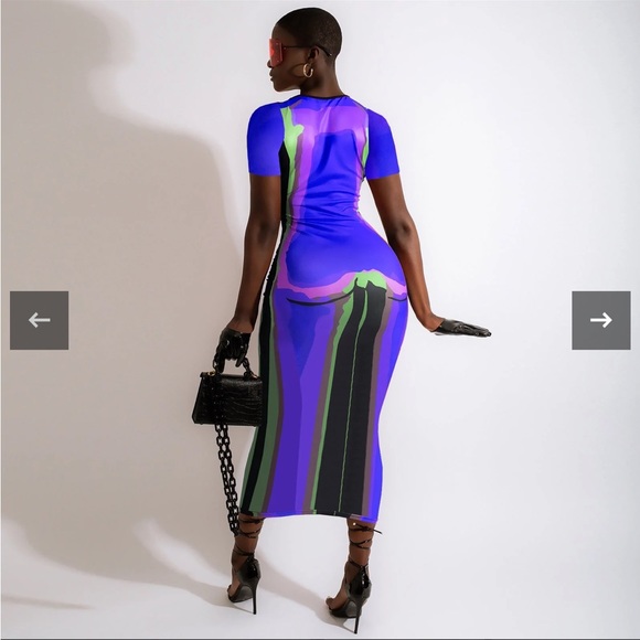 3D Body Print Dress - Picture 2 of 5